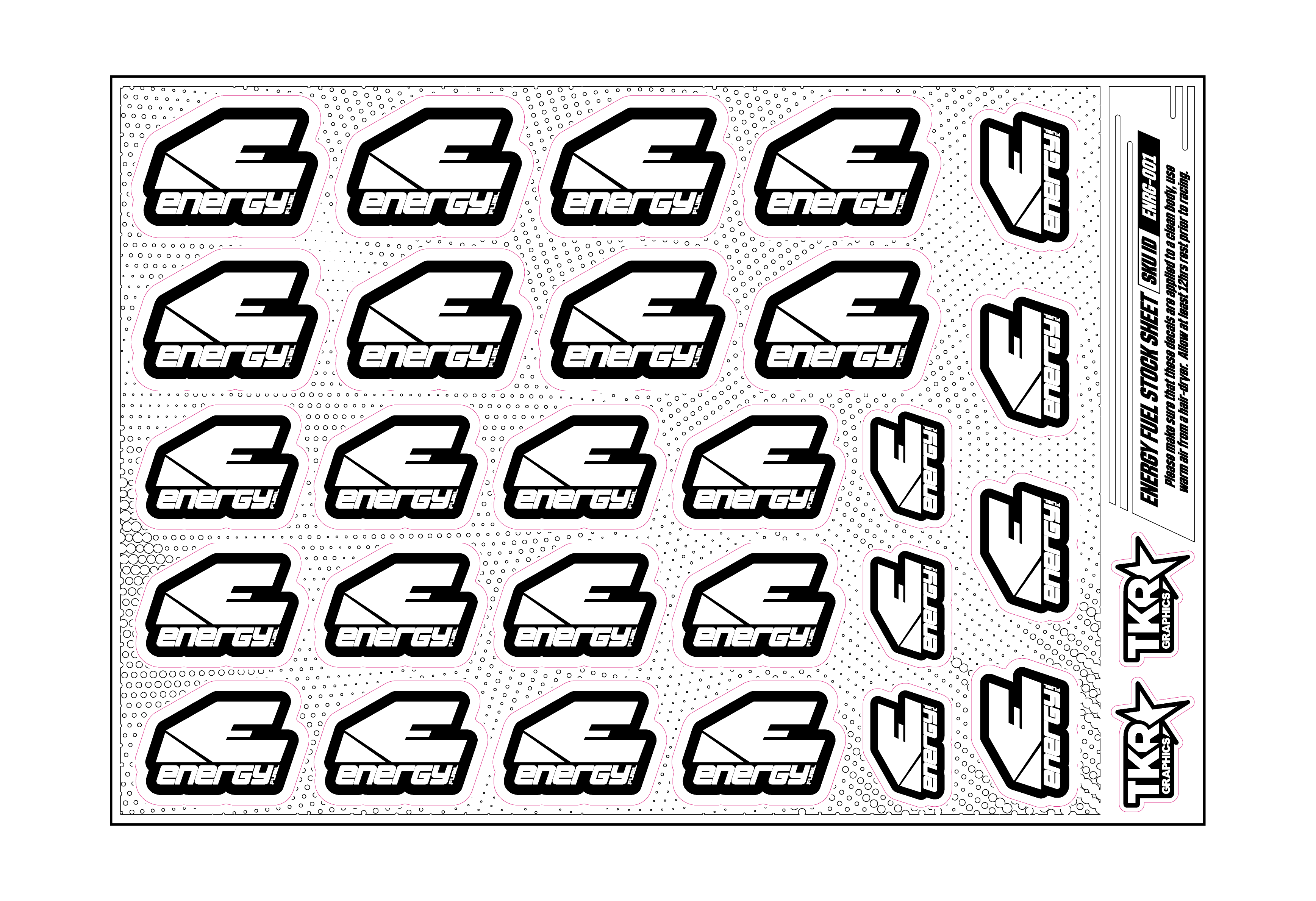ENERGY FUEL A5 STOCK SHEET