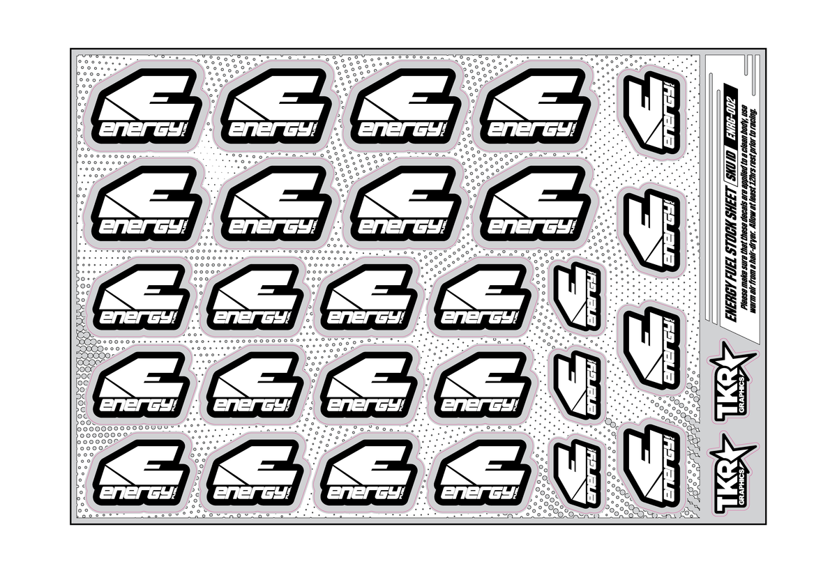 ENERGY FUEL A5 STOCK SHEET