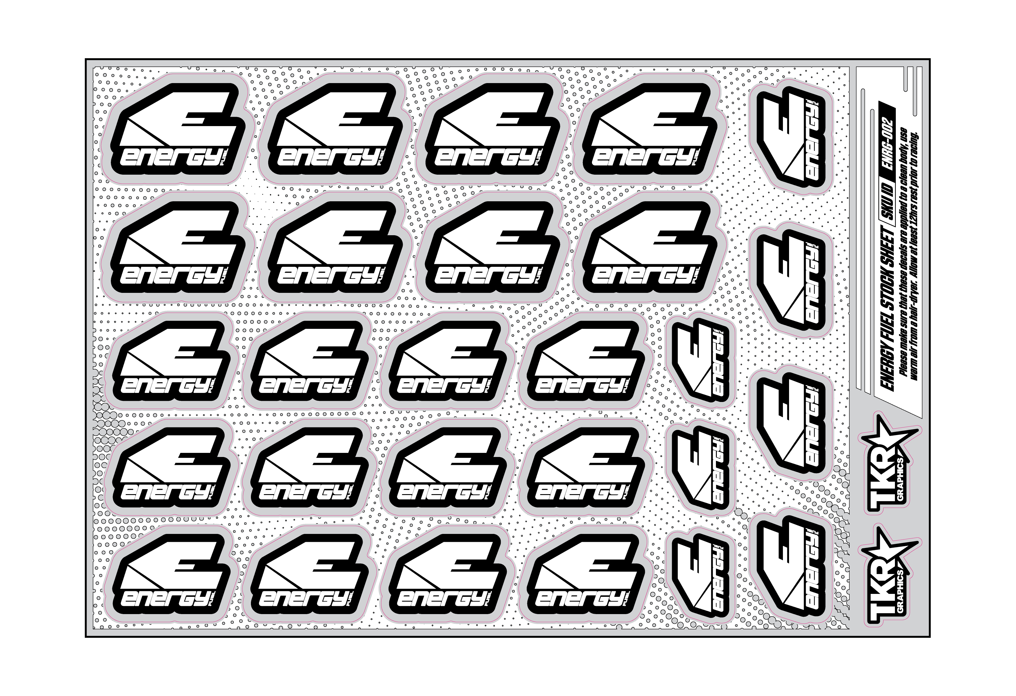 ENERGY FUEL A5 STOCK SHEET