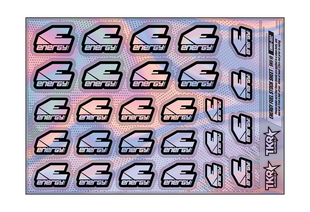 HOLOGRAPHIC ENERGY FUEL A5 STOCK SHEET