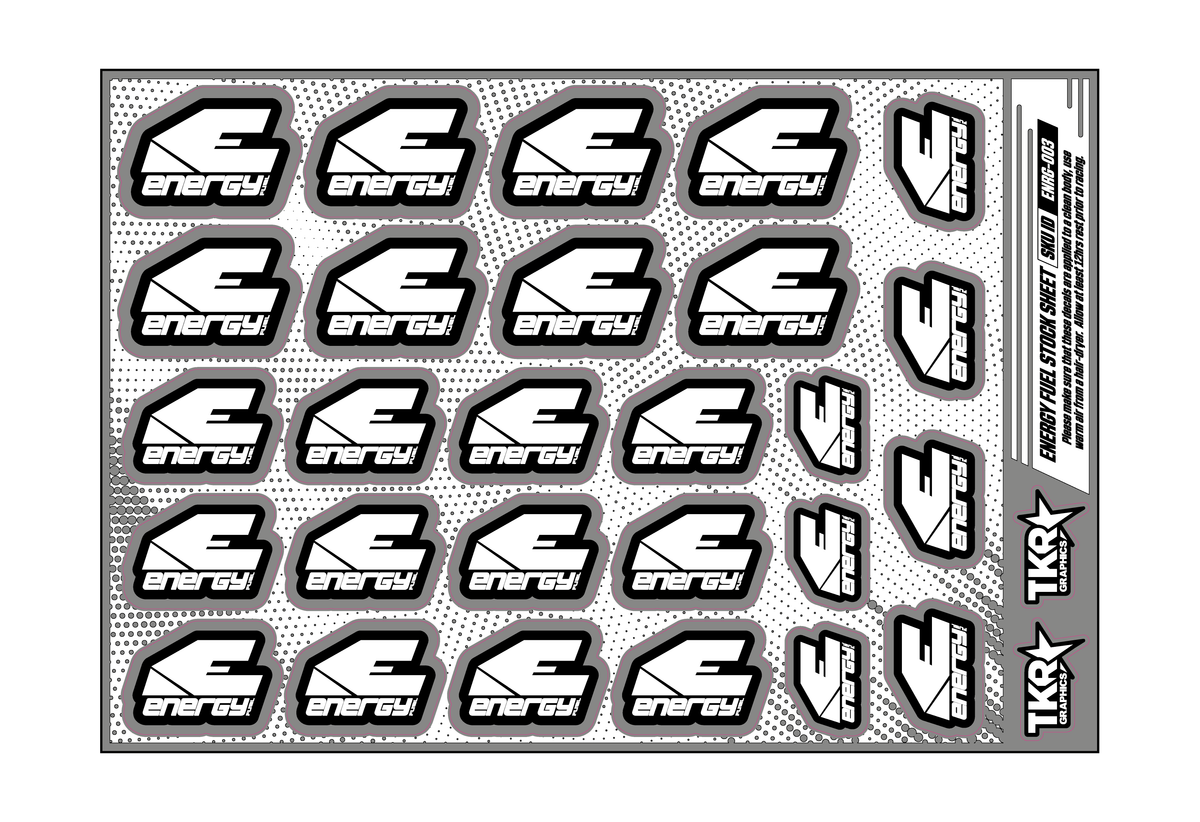 ENERGY FUEL A5 STOCK SHEET