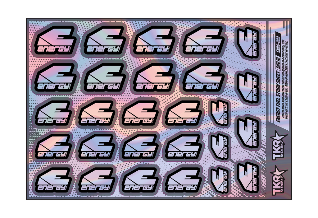 HOLOGRAPHIC ENERGY FUEL A5 STOCK SHEET