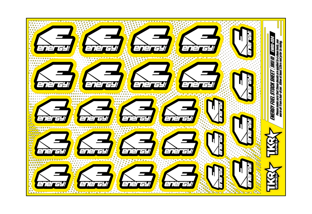 ENERGY FUEL A5 STOCK SHEET