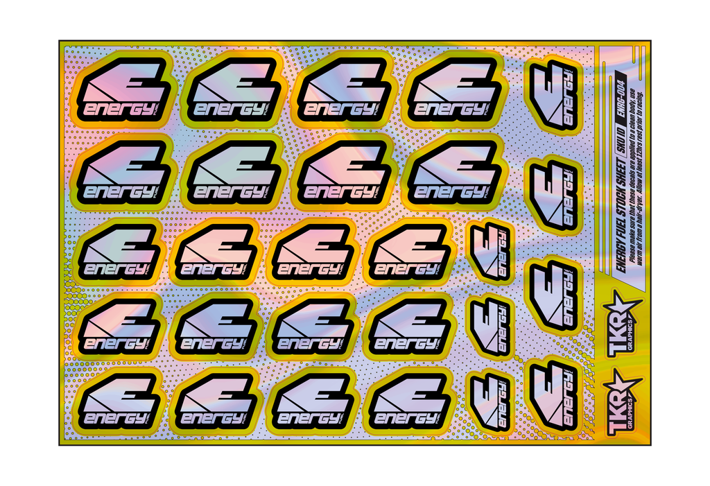 HOLOGRAPHIC ENERGY FUEL A5 STOCK SHEET