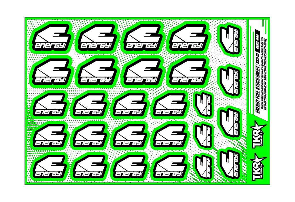 ENERGY FUEL A5 STOCK SHEET