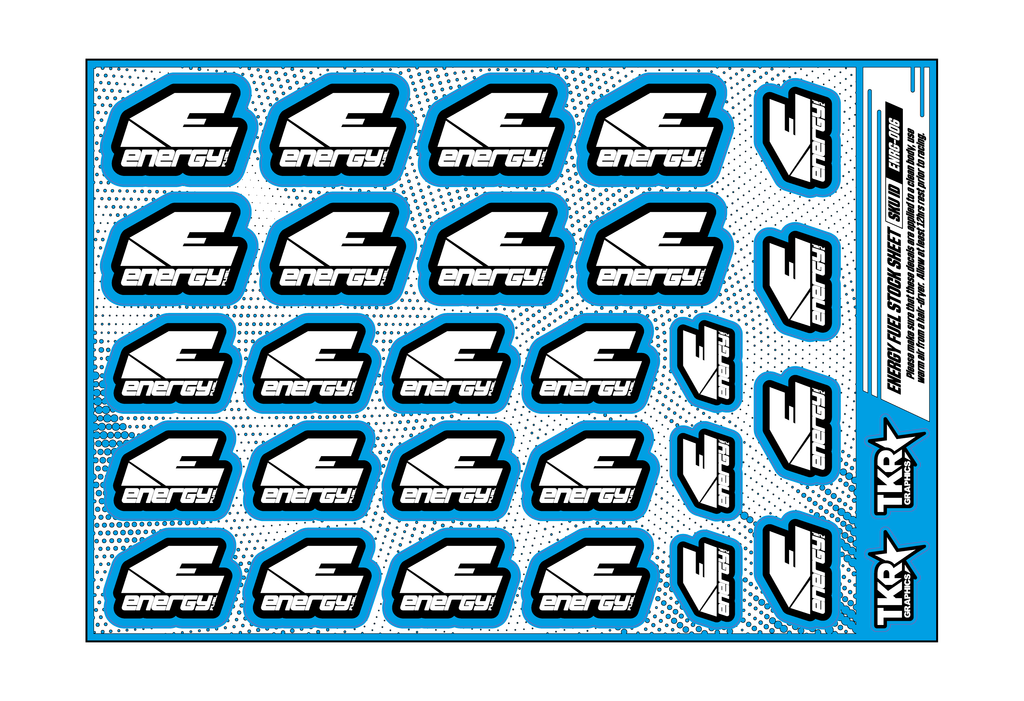 ENERGY FUEL A5 STOCK SHEET