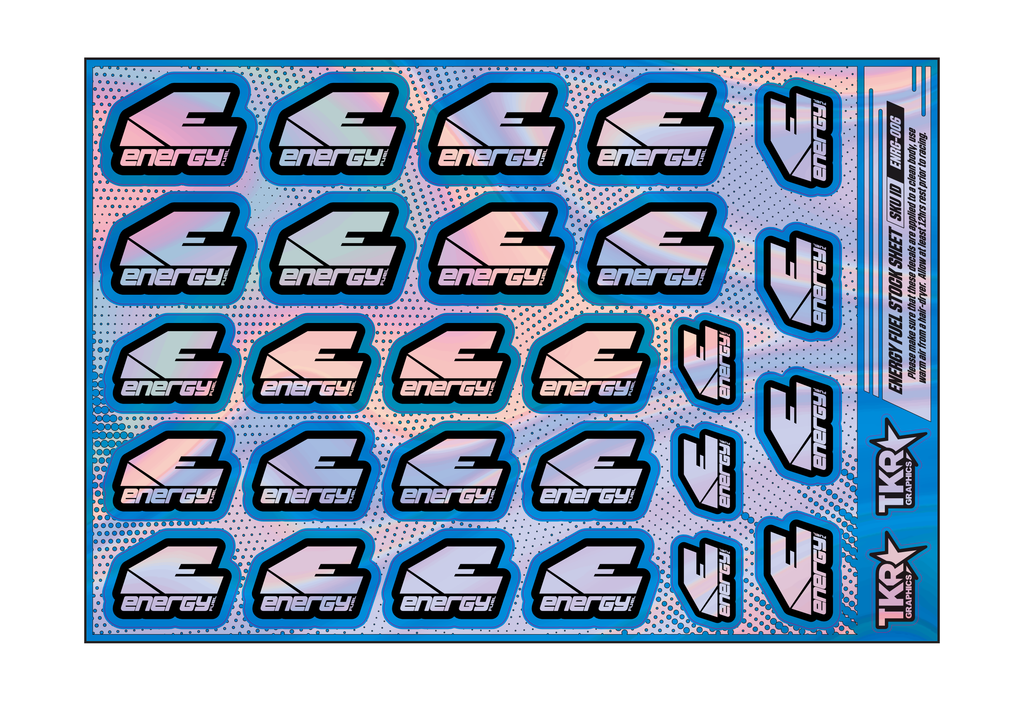 HOLOGRAPHIC ENERGY FUEL A5 STOCK SHEET