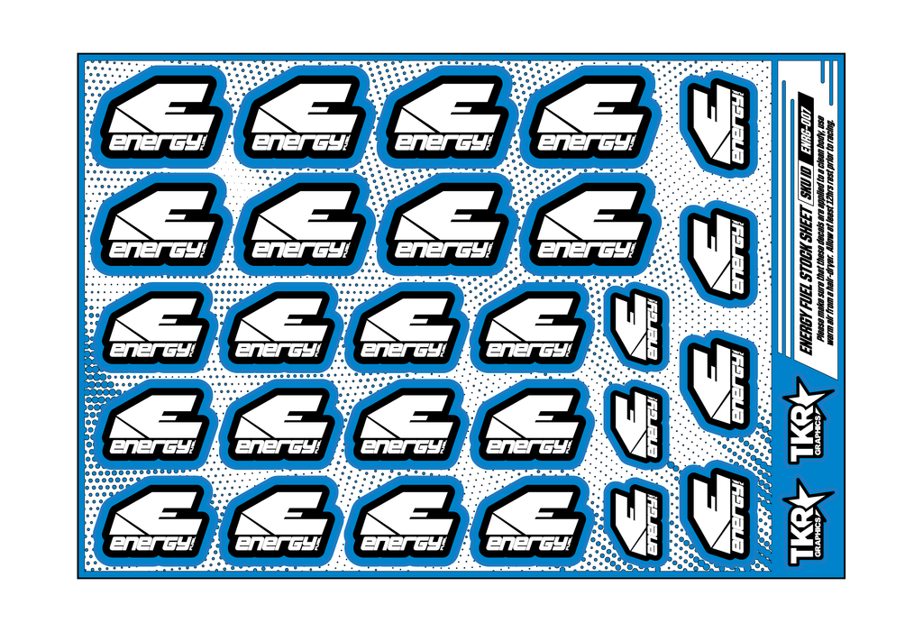 ENERGY FUEL A5 STOCK SHEET