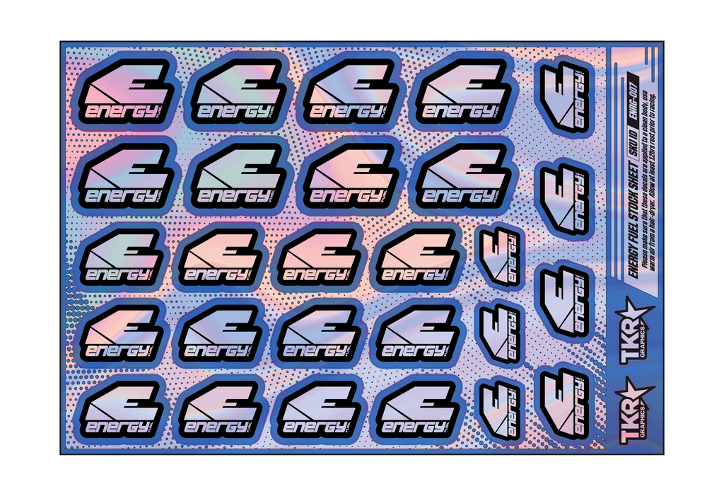 HOLOGRAPHIC ENERGY FUEL A5 STOCK SHEET