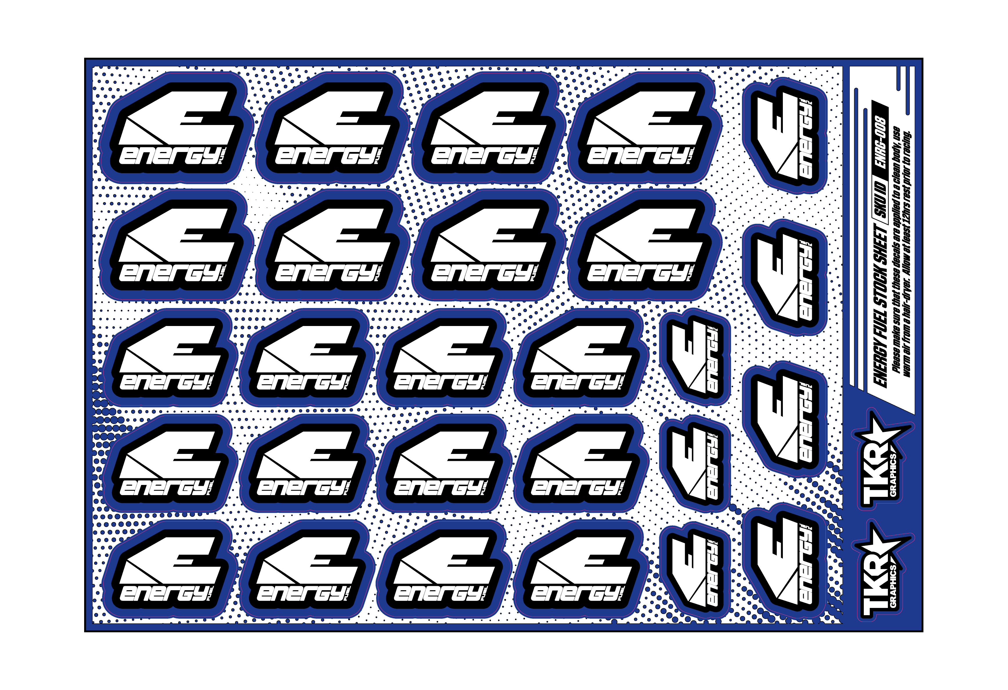 ENERGY FUEL A5 STOCK SHEET