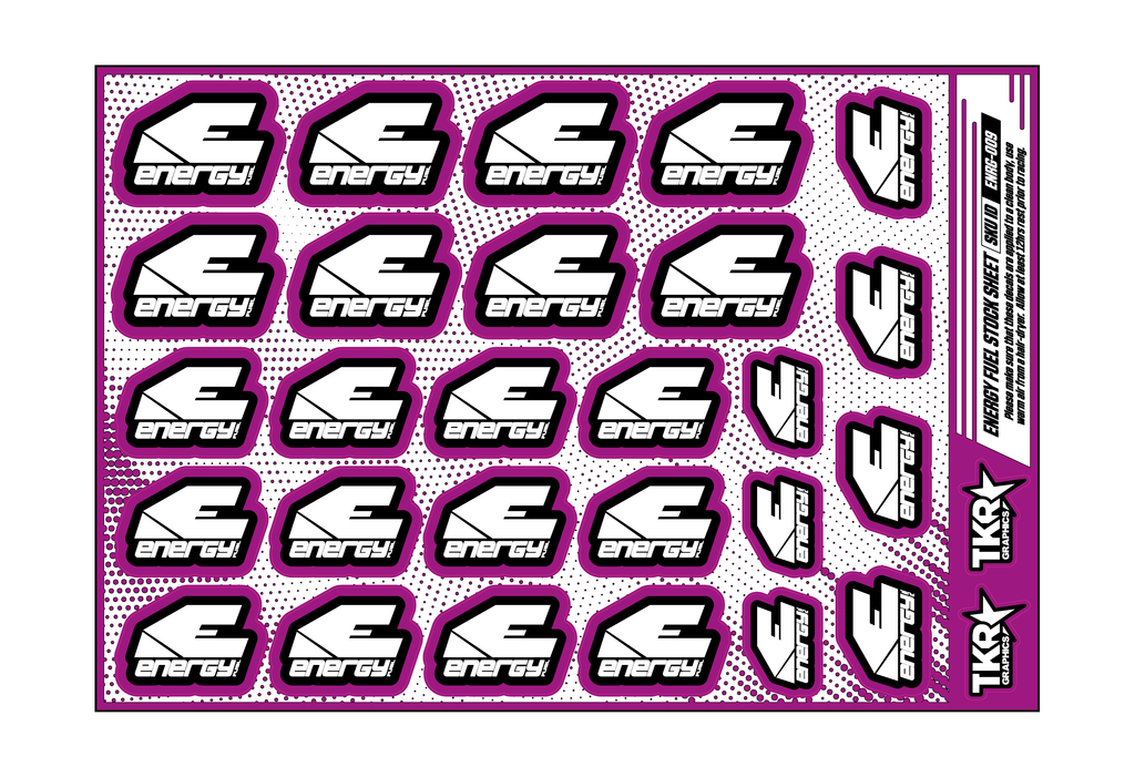 ENERGY FUEL A5 STOCK SHEET