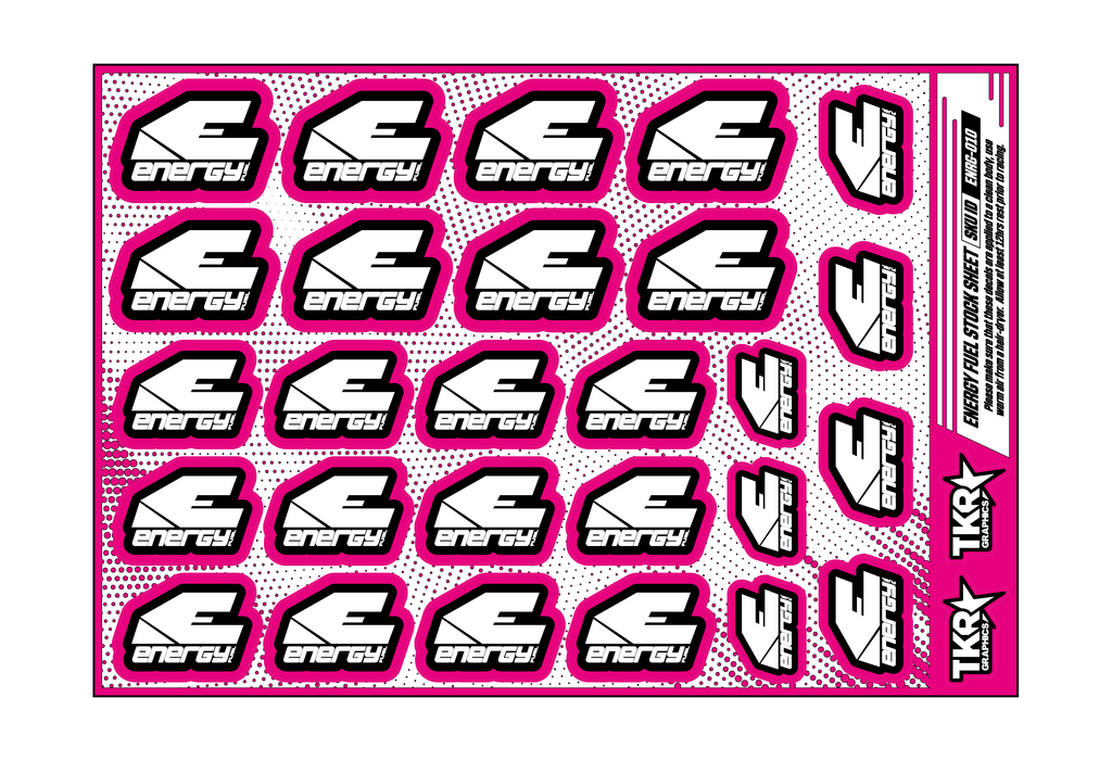 ENERGY FUEL A5 STOCK SHEET
