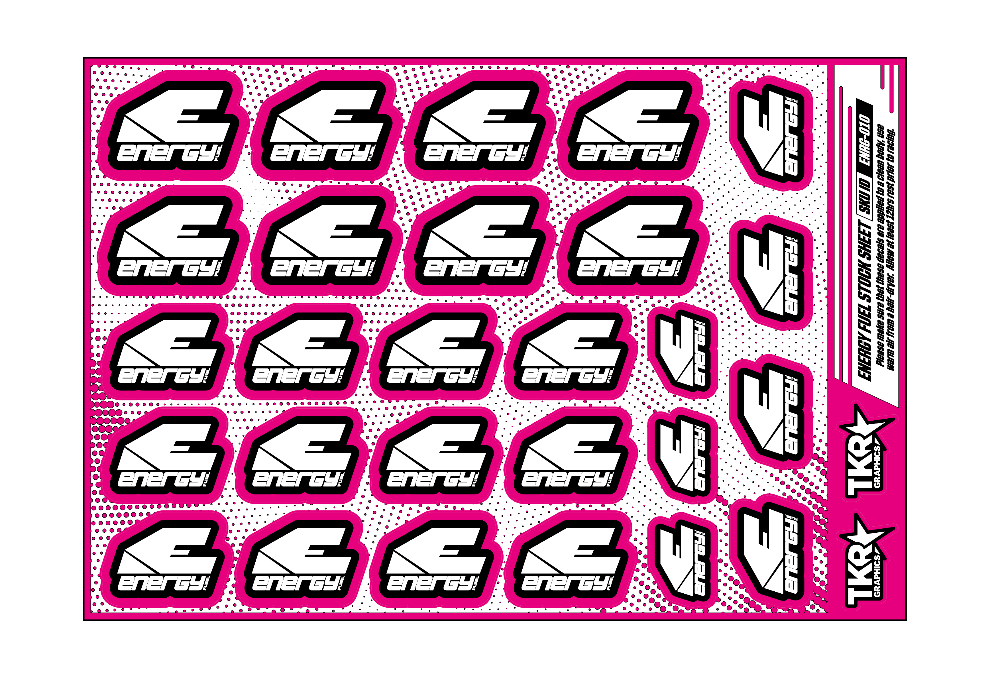 ENERGY FUEL A5 STOCK SHEET