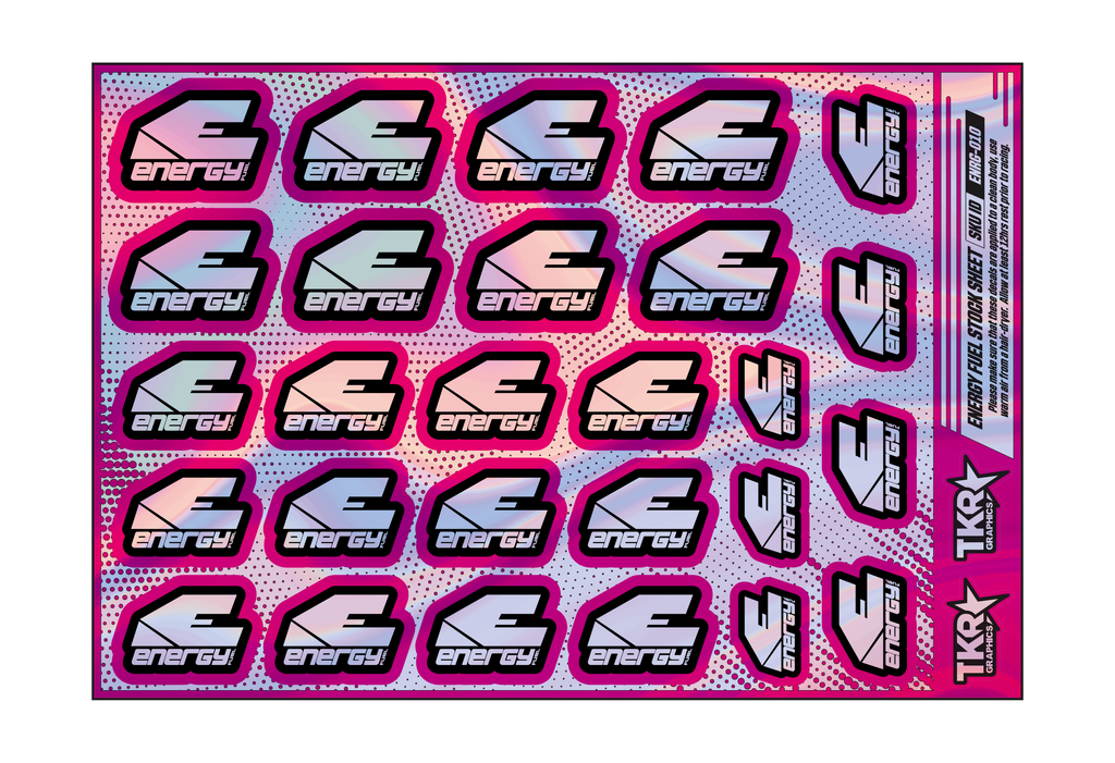 HOLOGRAPHIC ENERGY FUEL A5 STOCK SHEET