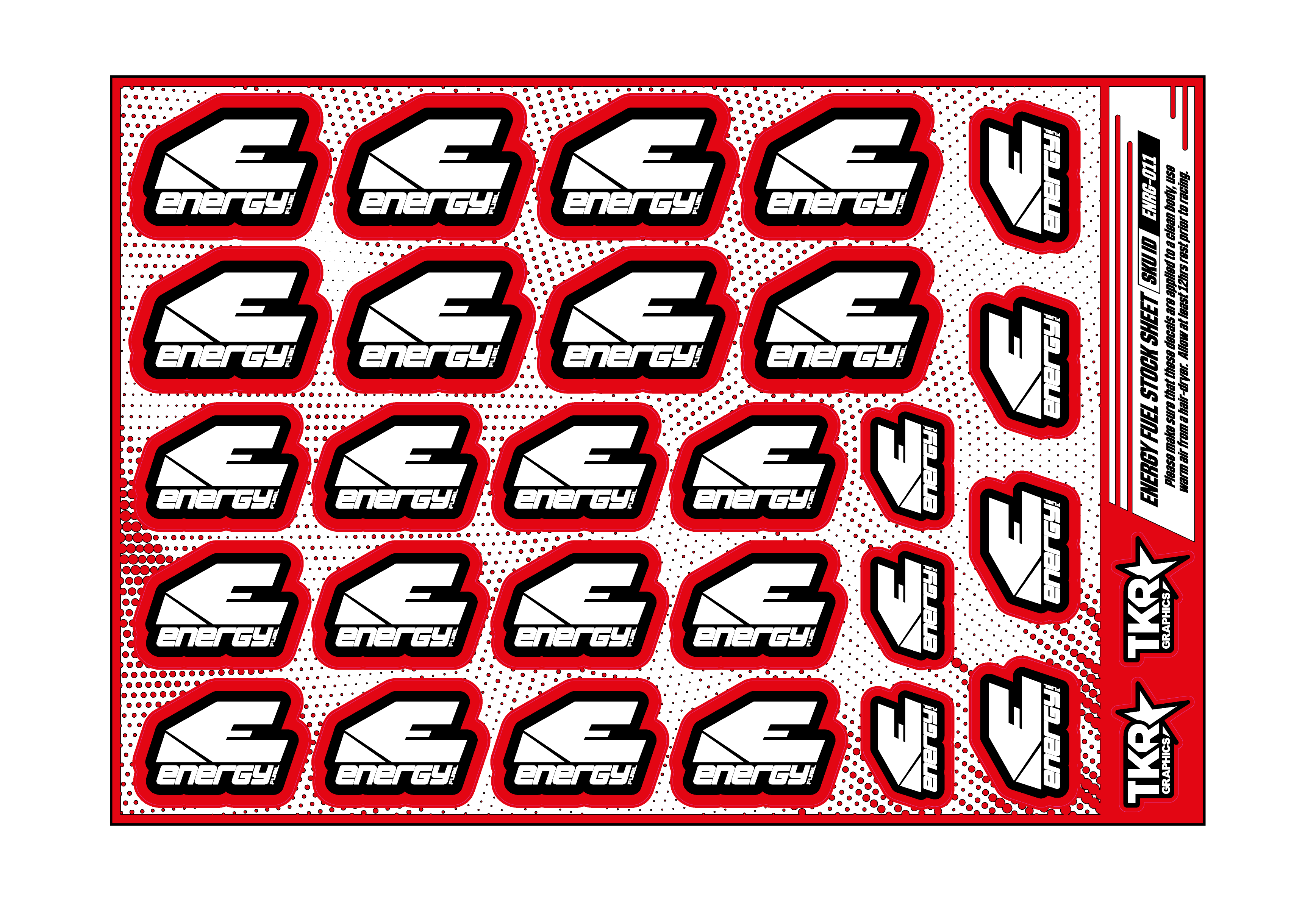 ENERGY FUEL A5 STOCK SHEET