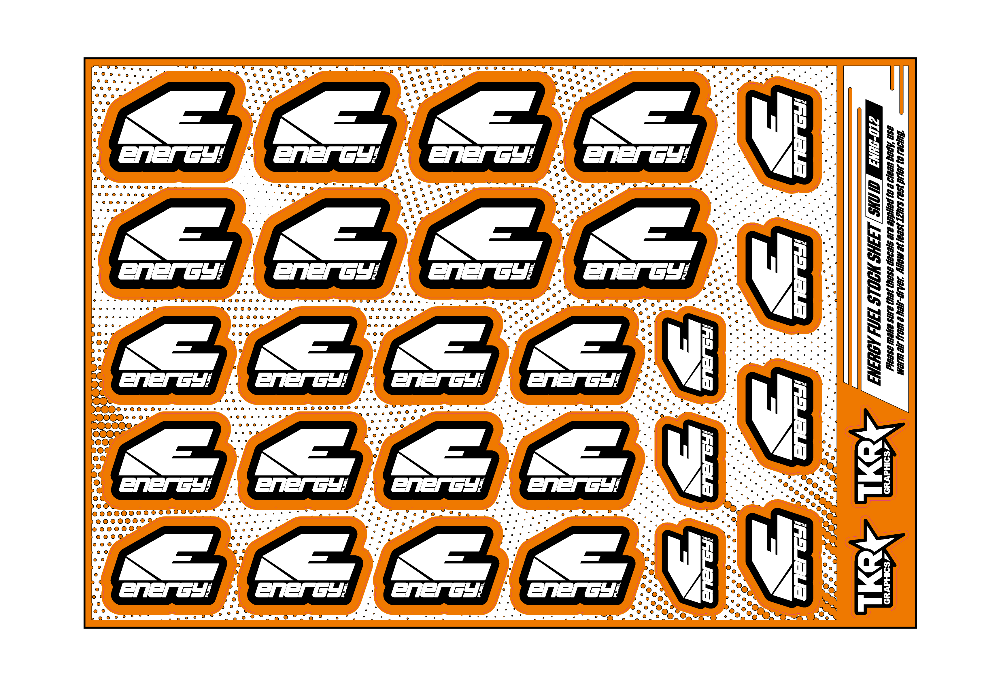 ENERGY FUEL A5 STOCK SHEET