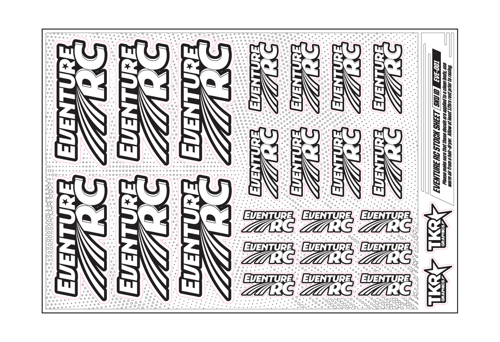 EVENTURE RC A5 STOCK SHEET