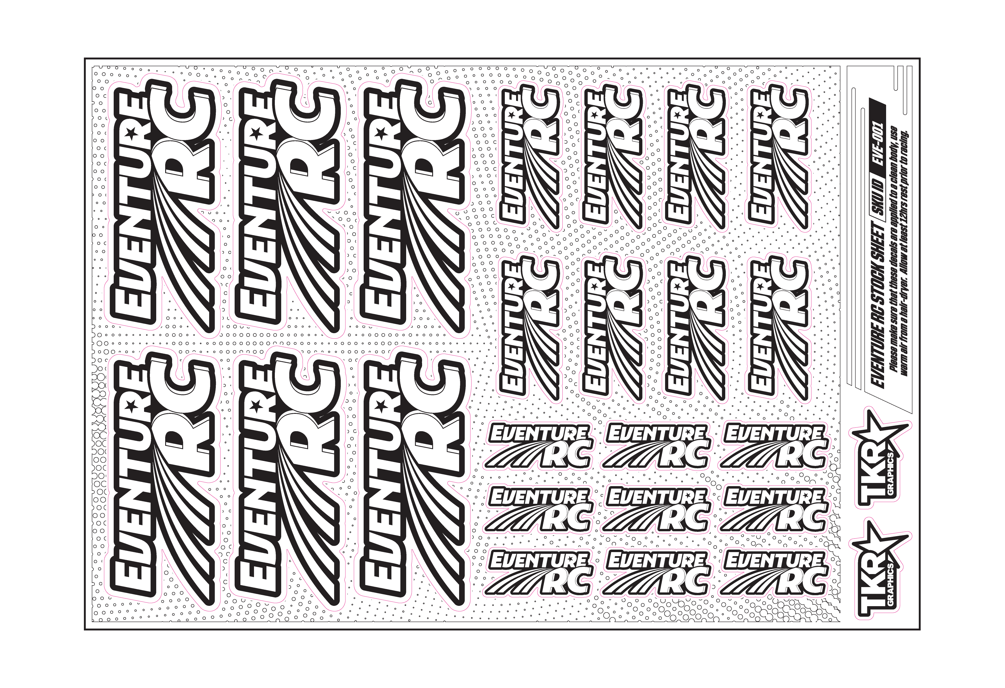 EVENTURE RC A5 STOCK SHEET