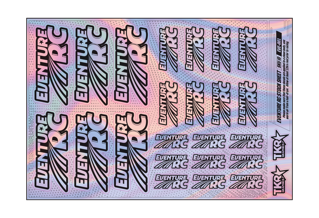 HOLOGRAPHIC EVENTURE RC A5 STOCK SHEET