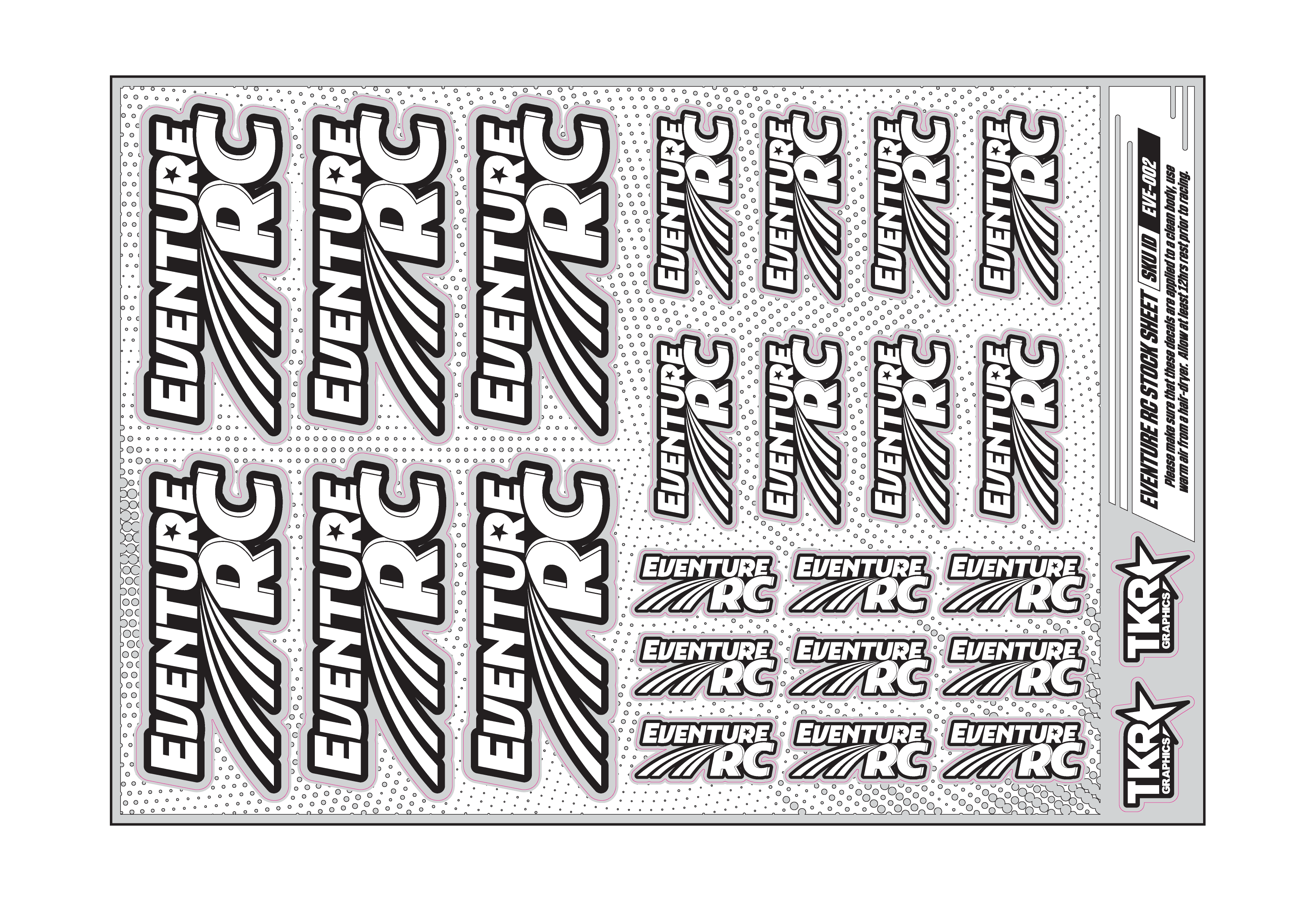 EVENTURE RC A5 STOCK SHEET