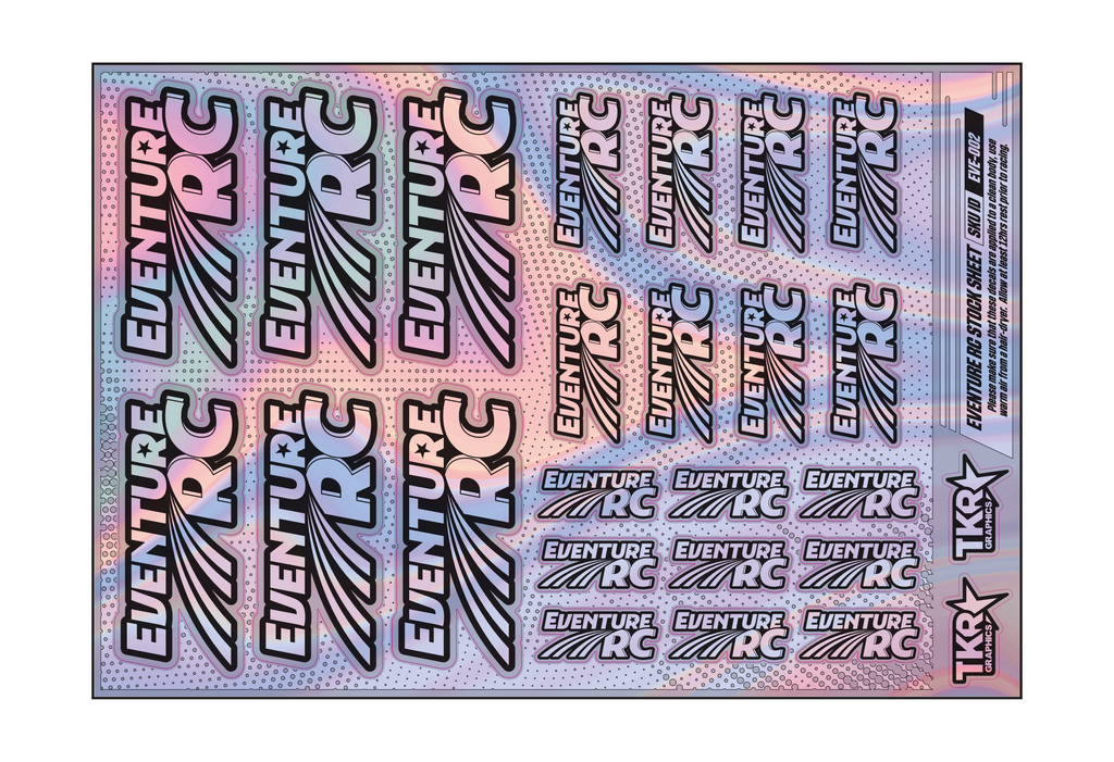 HOLOGRAPHIC EVENTURE RC A5 STOCK SHEET
