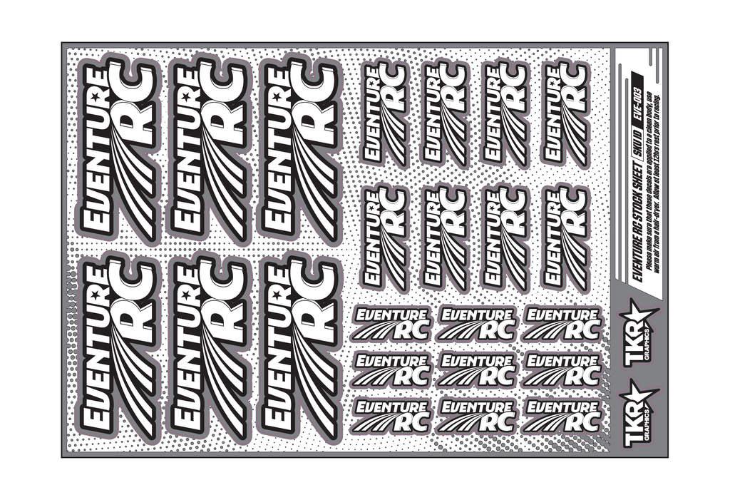 EVENTURE RC A5 STOCK SHEET