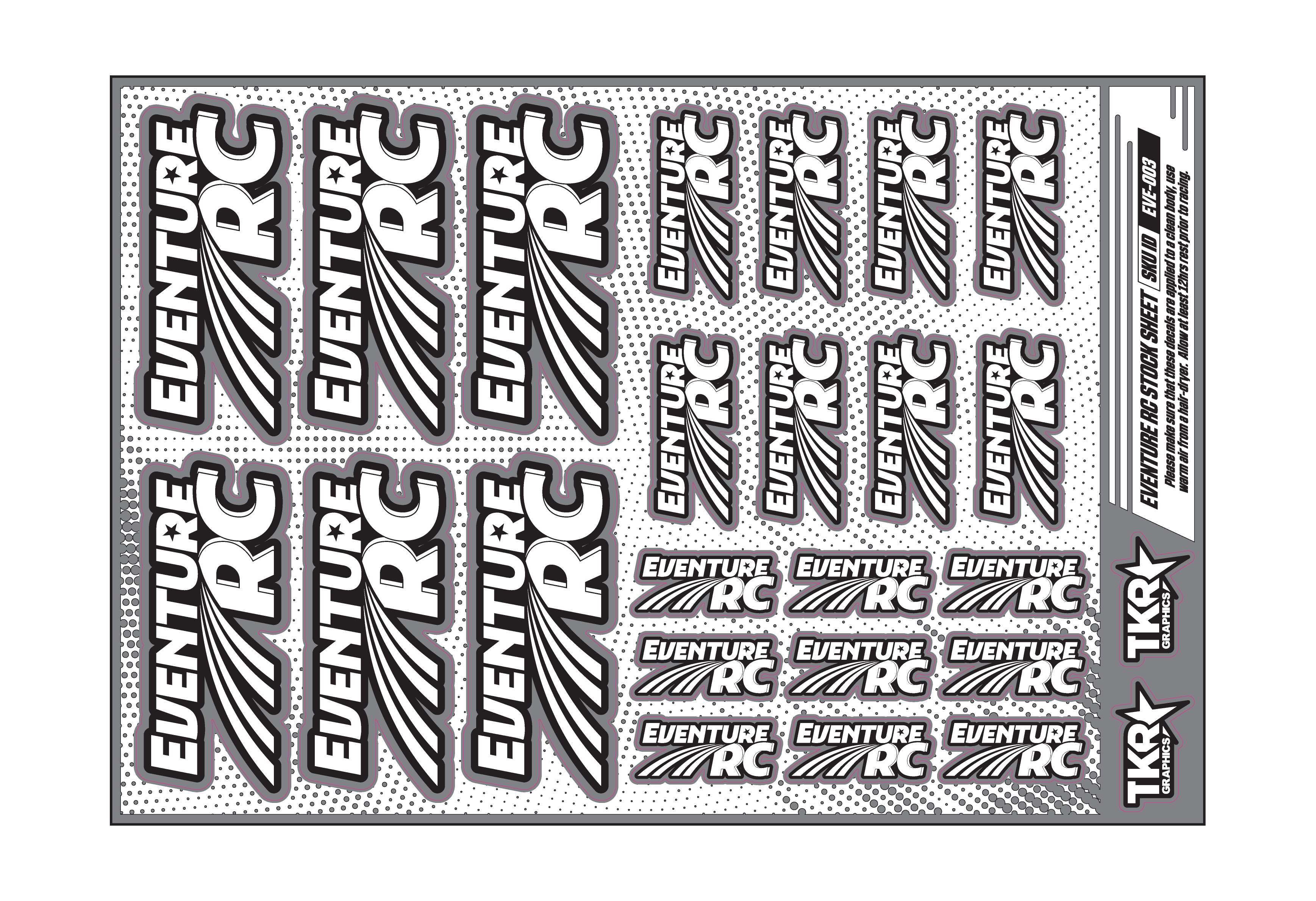 EVENTURE RC A5 STOCK SHEET