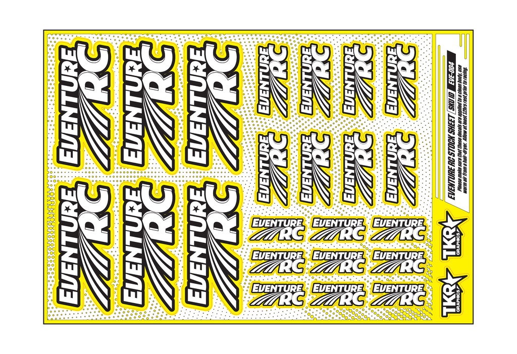 EVENTURE RC A5 STOCK SHEET