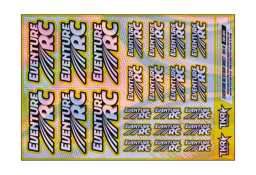 HOLOGRAPHIC EVENTURE RC A5 STOCK SHEET