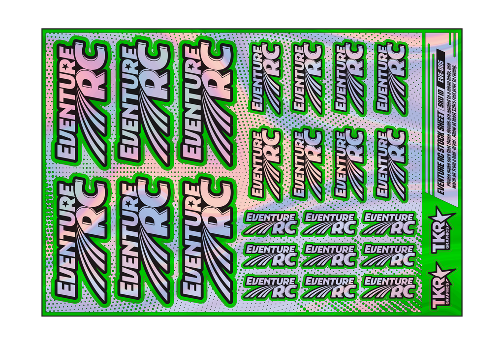 HOLOGRAPHIC EVENTURE RC A5 STOCK SHEET