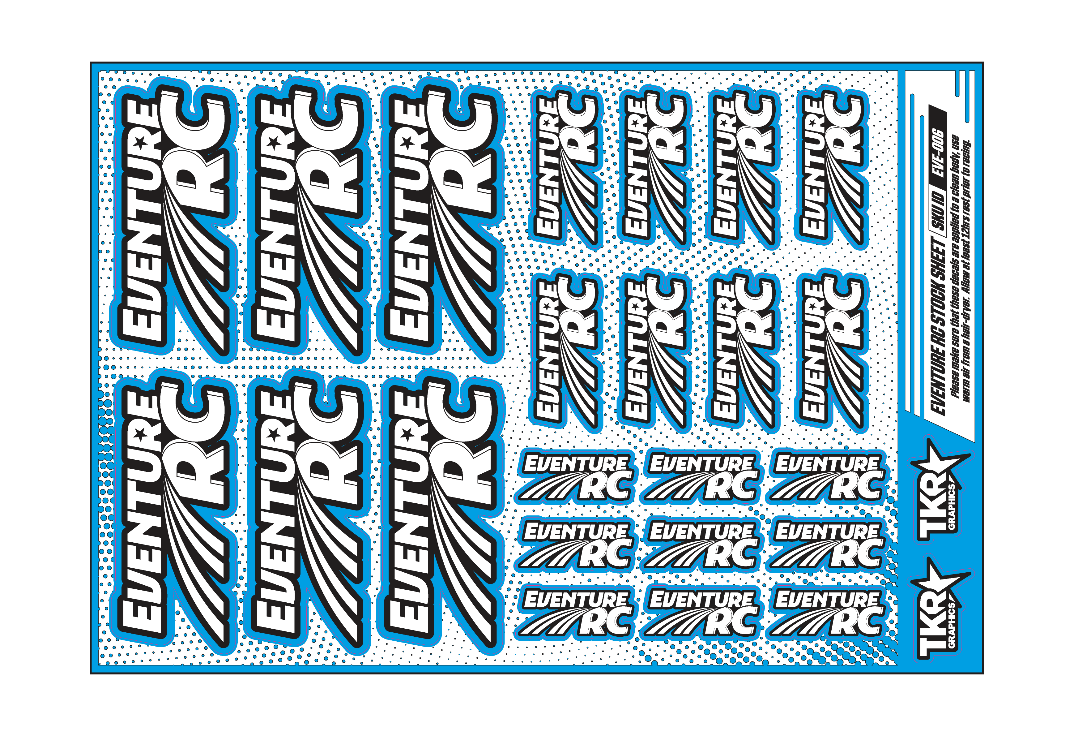 EVENTURE RC A5 STOCK SHEET