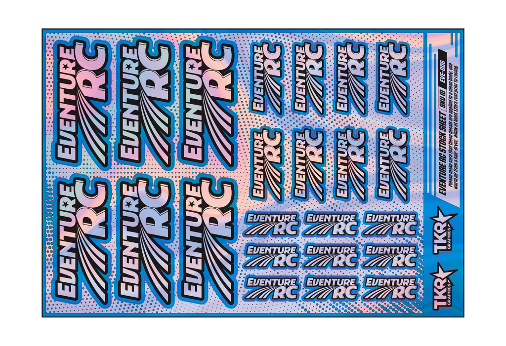 HOLOGRAPHIC EVENTURE RC A5 STOCK SHEET