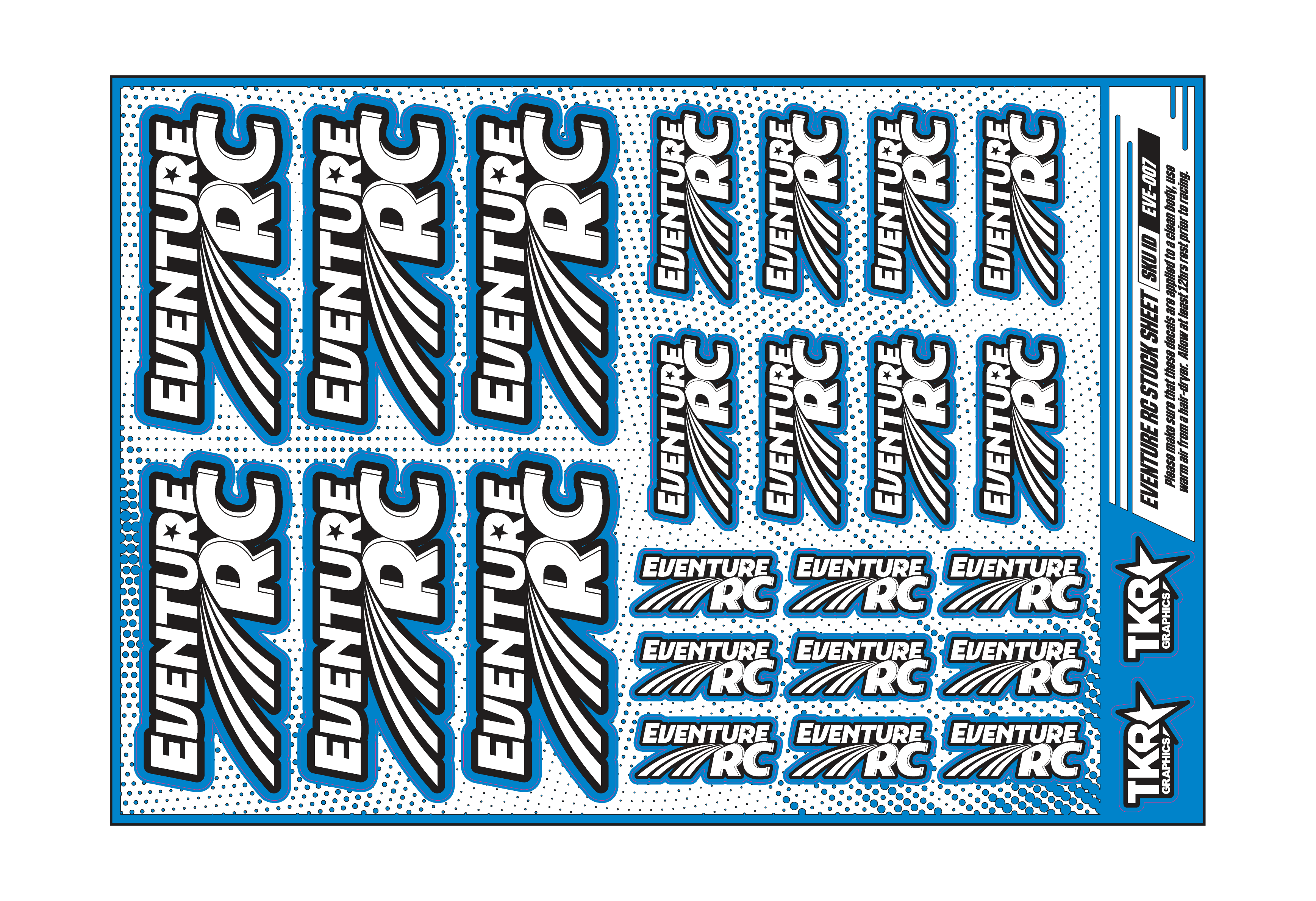 EVENTURE RC A5 STOCK SHEET