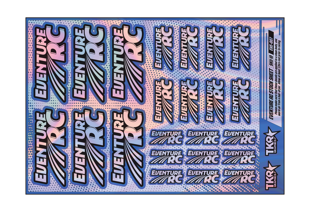 HOLOGRAPHIC EVENTURE RC A5 STOCK SHEET