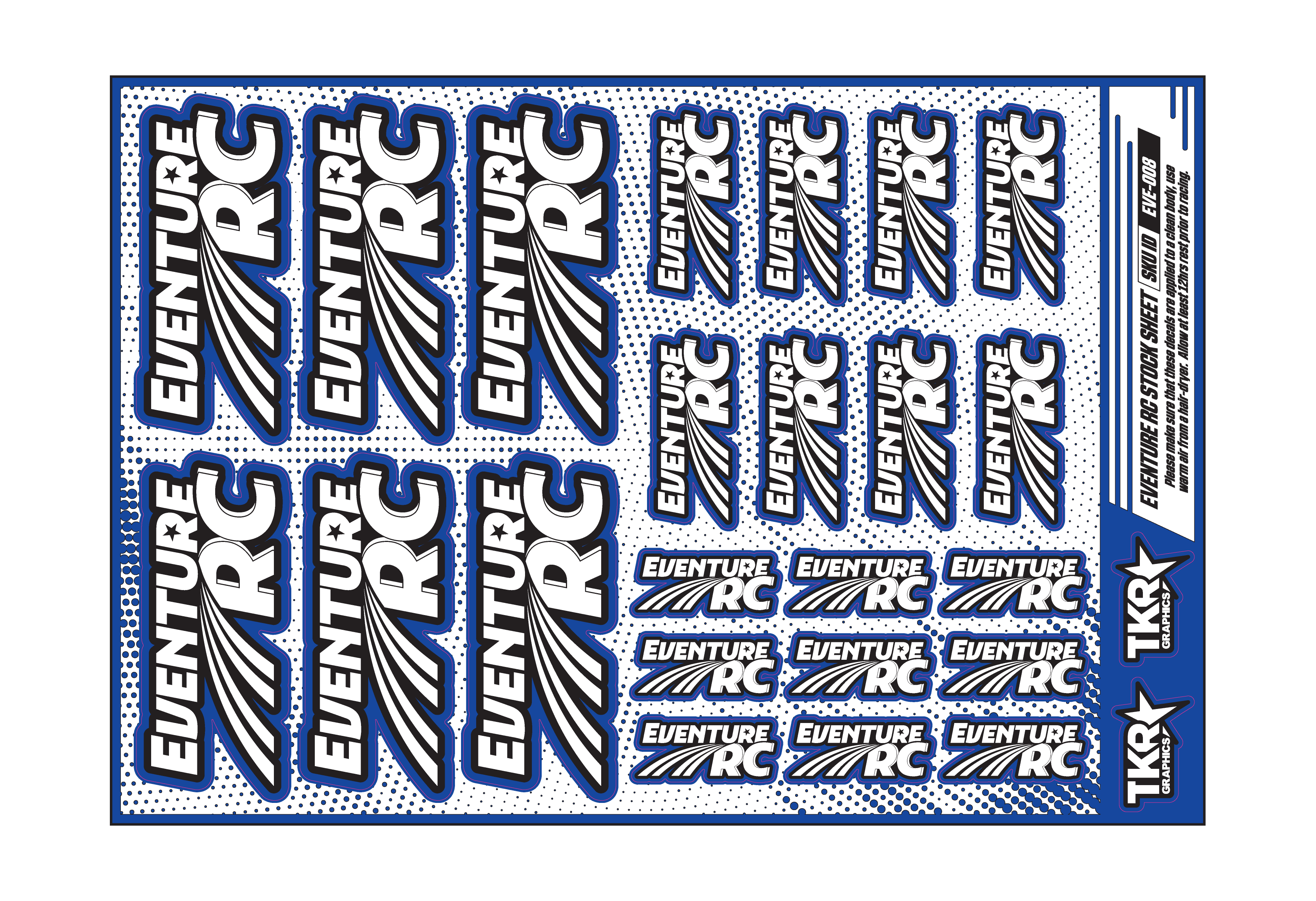 EVENTURE RC A5 STOCK SHEET