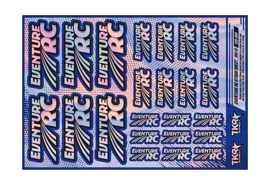 HOLOGRAPHIC EVENTURE RC A5 STOCK SHEET