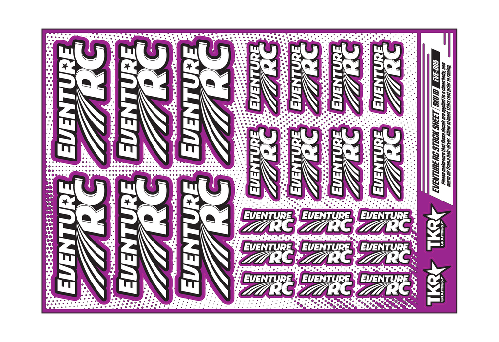 EVENTURE RC A5 STOCK SHEET