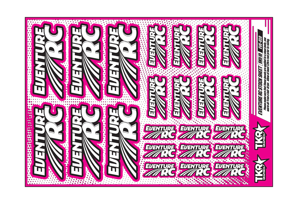 EVENTURE RC A5 STOCK SHEET