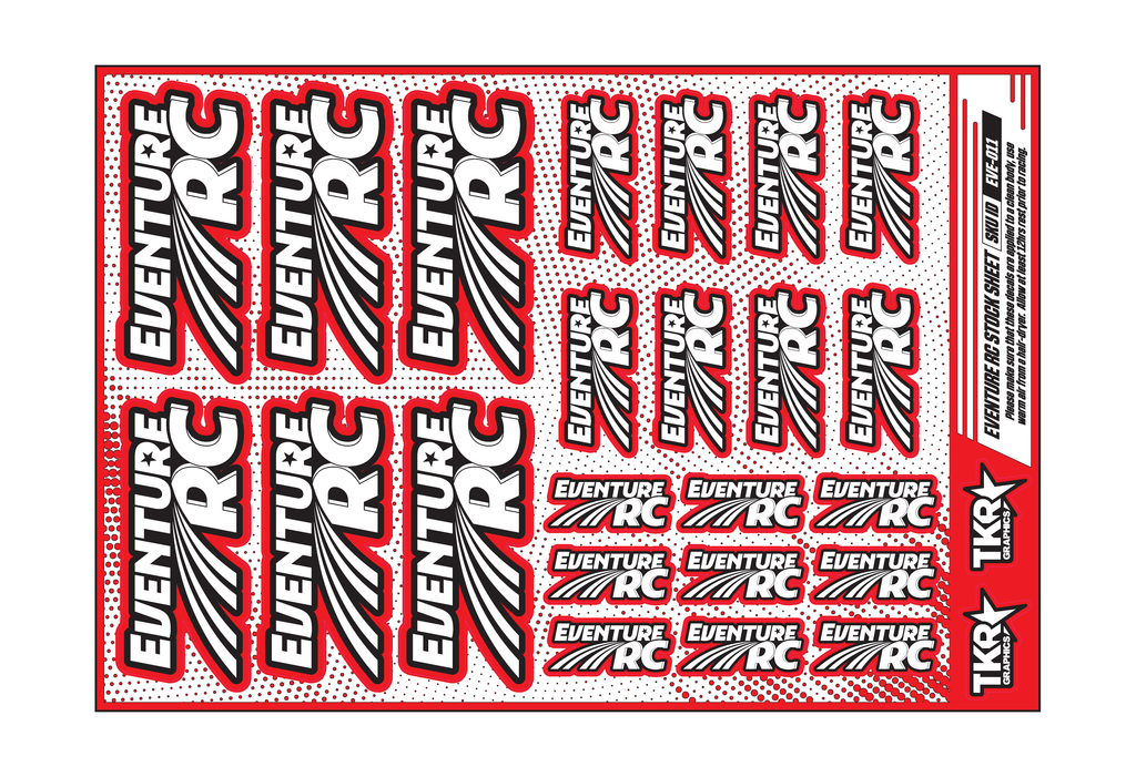EVENTURE RC A5 STOCK SHEET