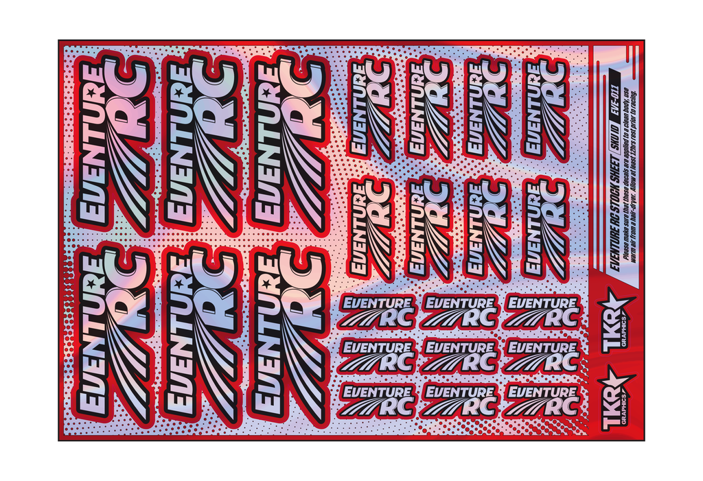 HOLOGRAPHIC EVENTURE RC A5 STOCK SHEET