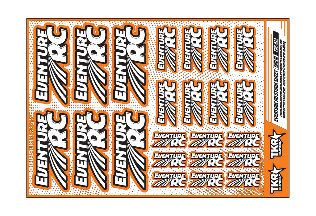 EVENTURE RC A5 STOCK SHEET