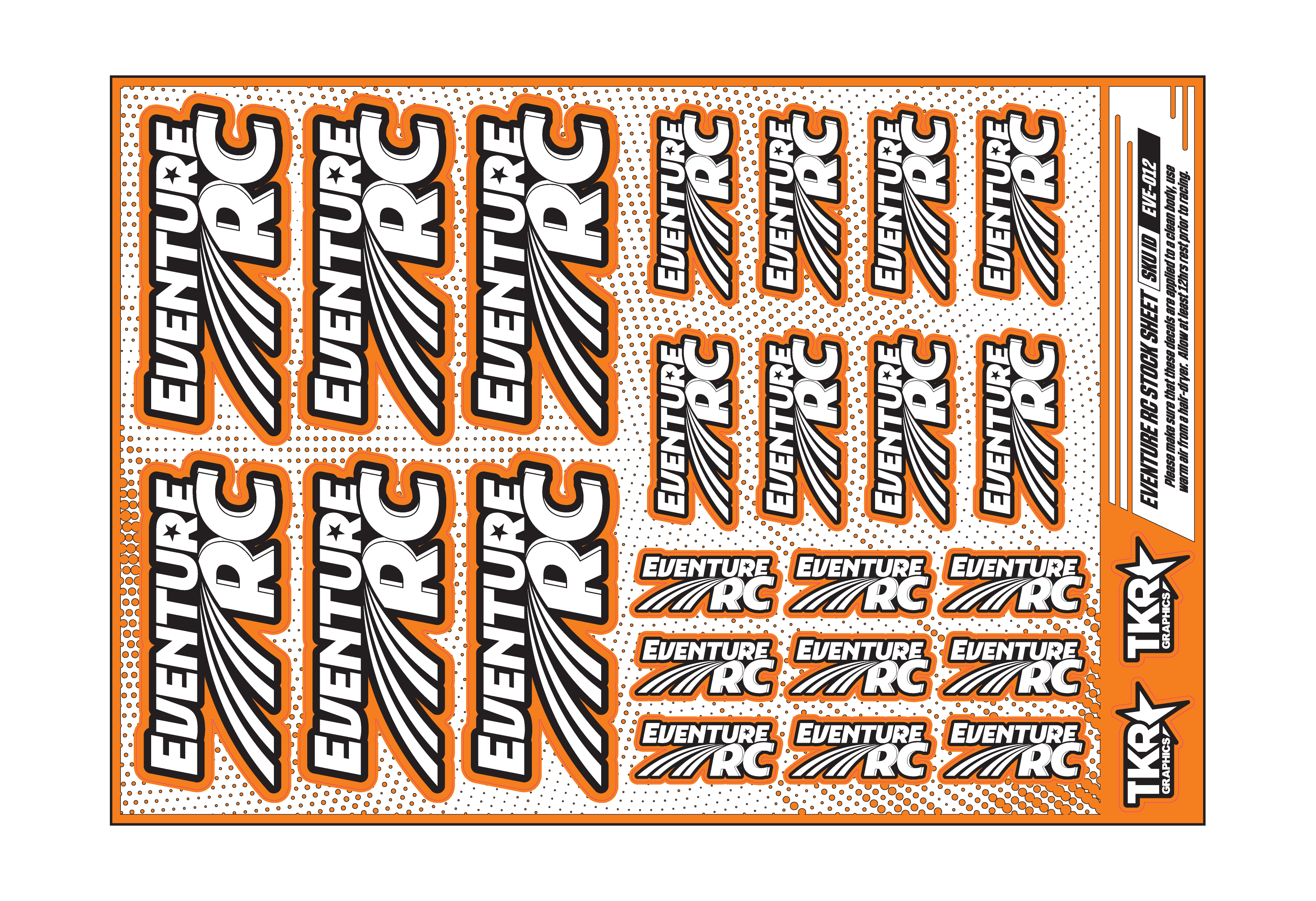 EVENTURE RC A5 STOCK SHEET