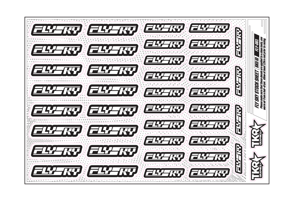 FLYSKY A5 STOCK SHEET