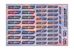 HOLOGRAPHIC FLYSKY A5 STOCK SHEET