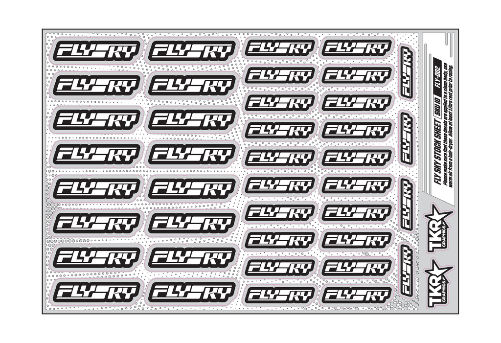 FLYSKY A5 STOCK SHEET