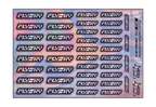 HOLOGRAPHIC FLYSKY A5 STOCK SHEET