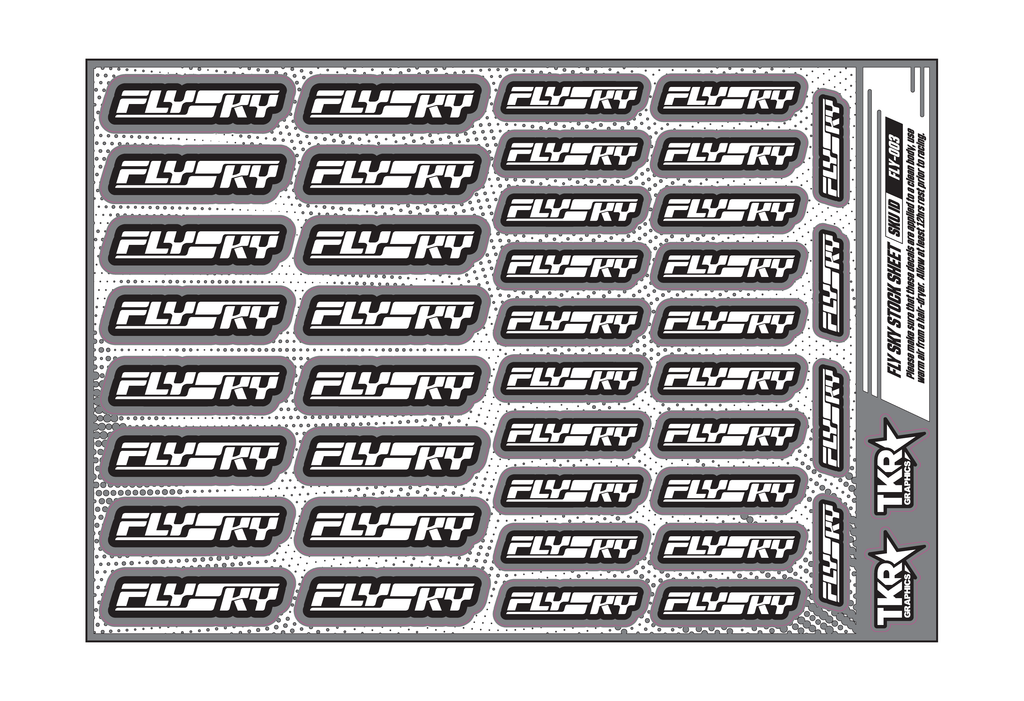 FLYSKY A5 STOCK SHEET