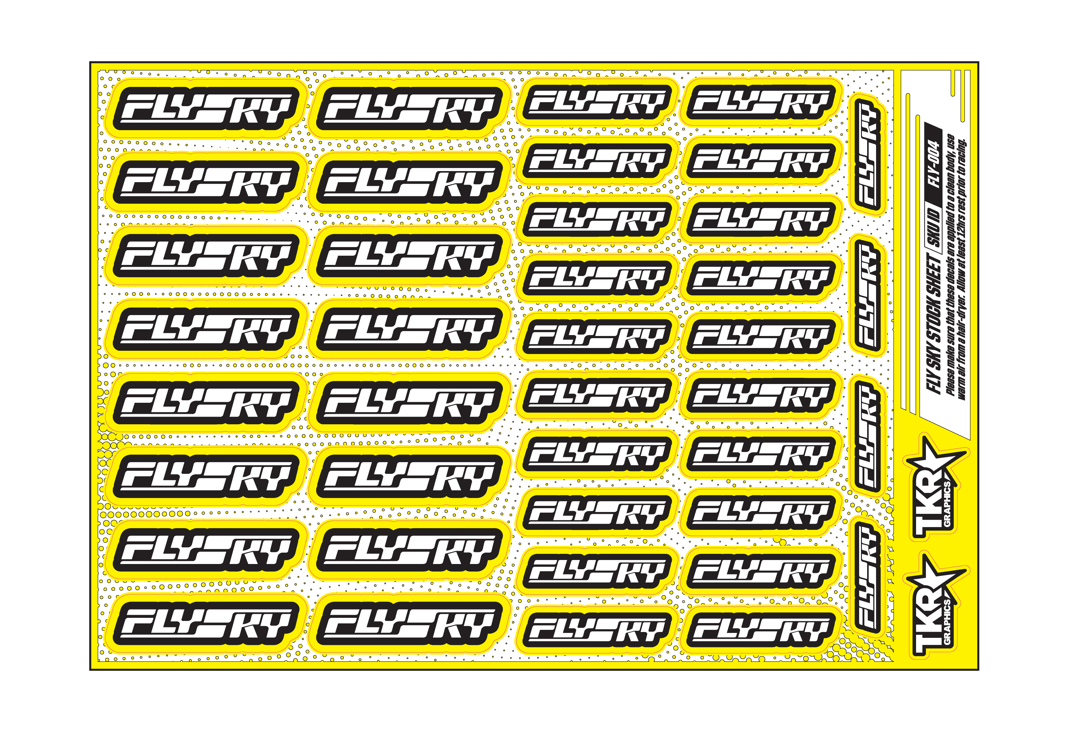FLYSKY A5 STOCK SHEET