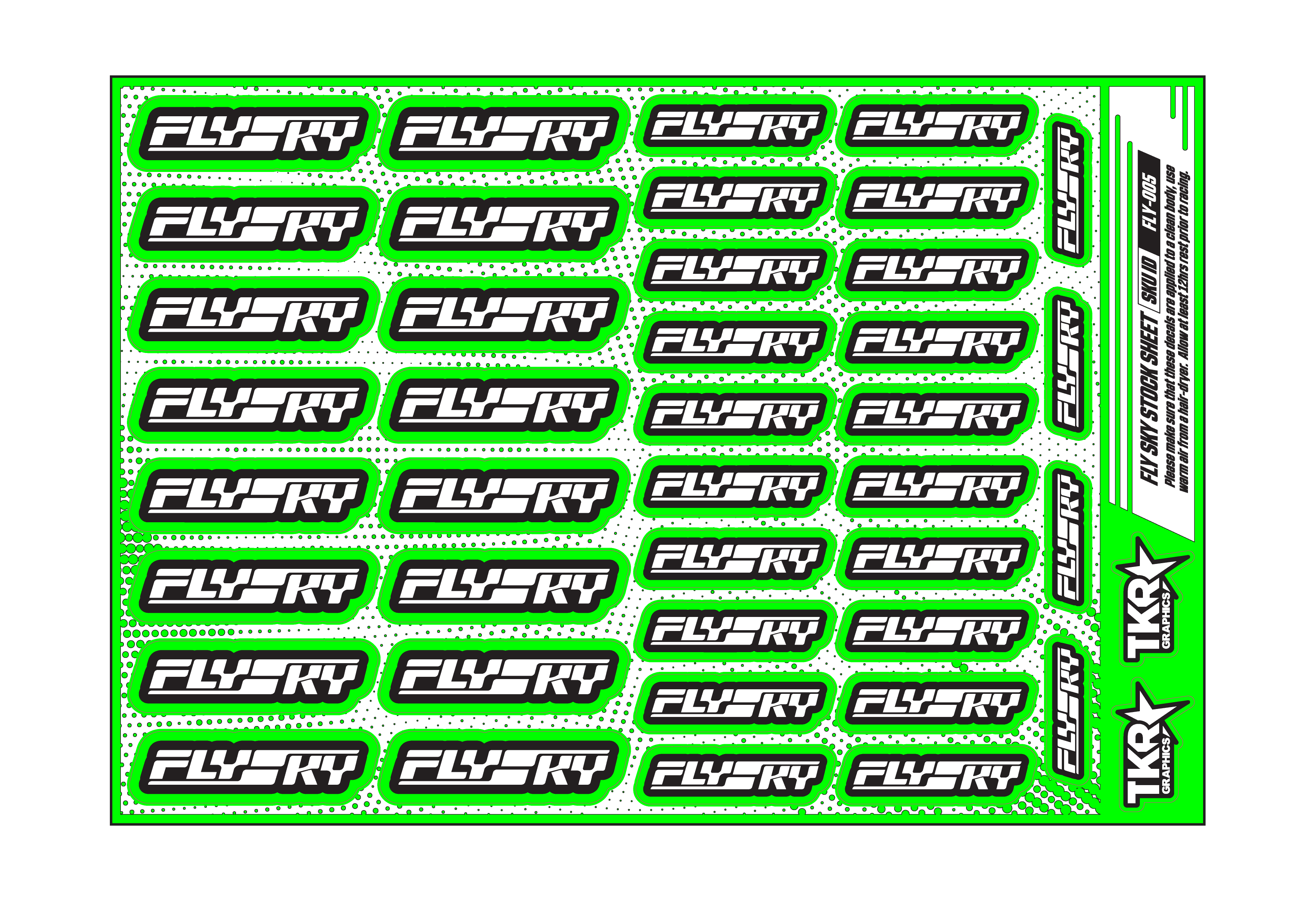 FLYSKY A5 STOCK SHEET