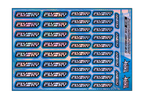HOLOGRAPHIC FLYSKY A5 STOCK SHEET